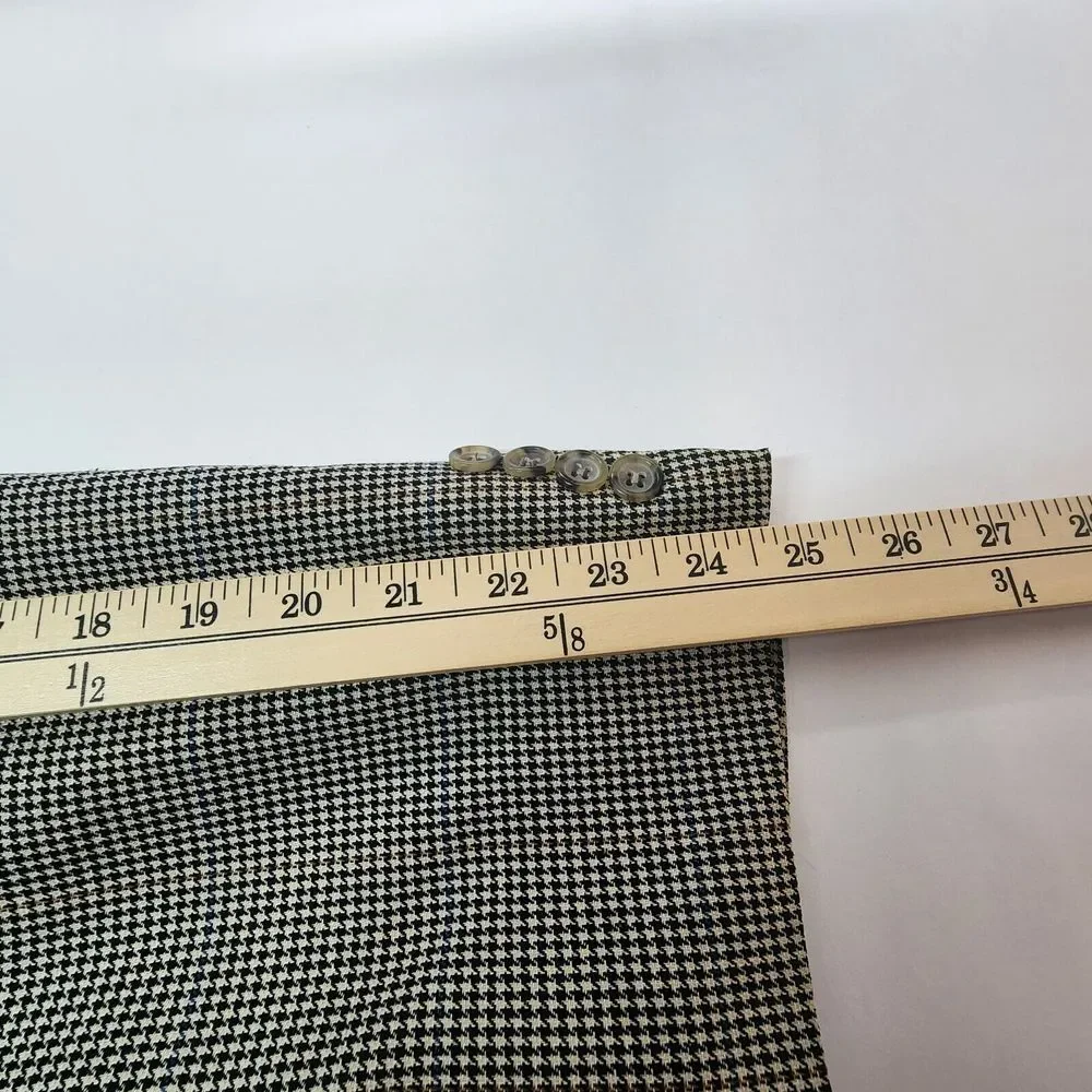 JOS.‎ A. BANK HOUNDSTOOTH SILK/WOOL BLEND BLAZER 44L